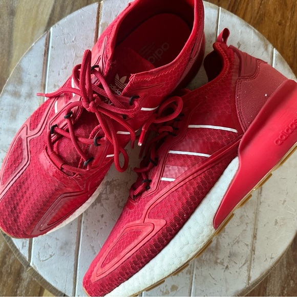 Adidas Originals ZX 2K Boost Scarlet Gum Running Shoes main image 9